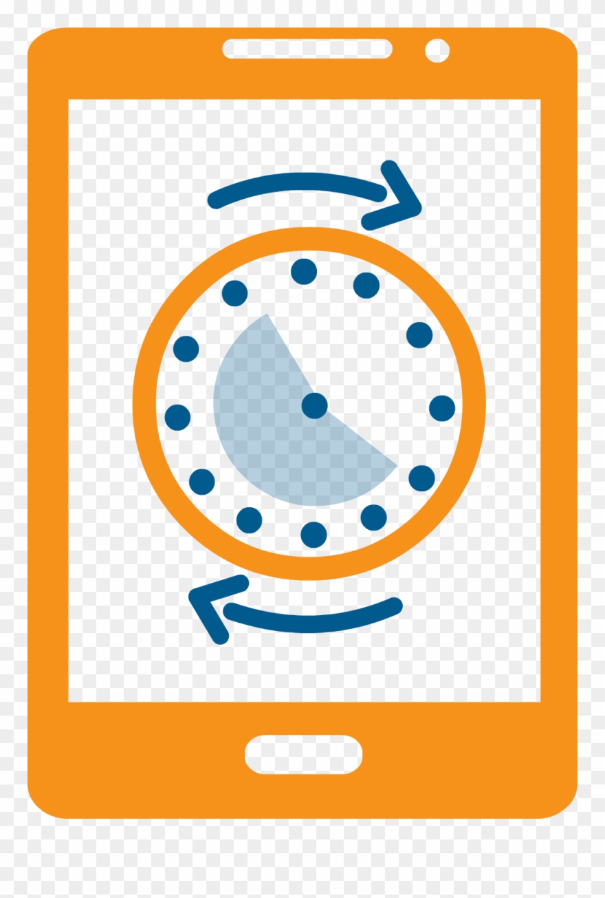 Excessive Screen-time - Clock Clipart No Background - Png Download