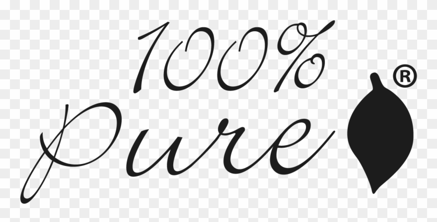 100 Pure Cosmetics Logo Clipart