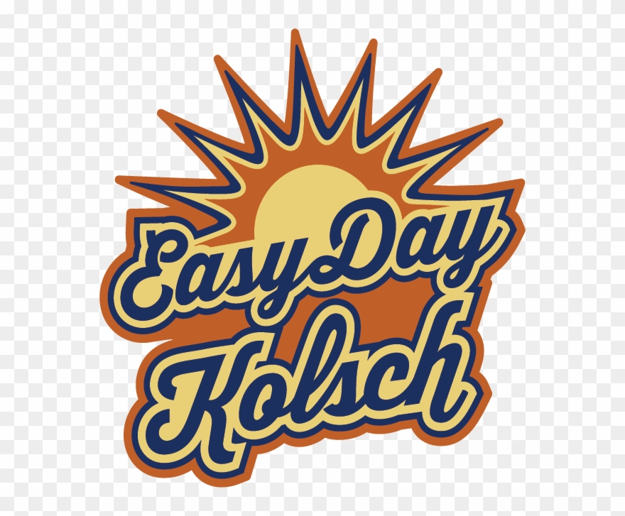 Easy Day Kolsch German Style Ale - Illustration Clipart