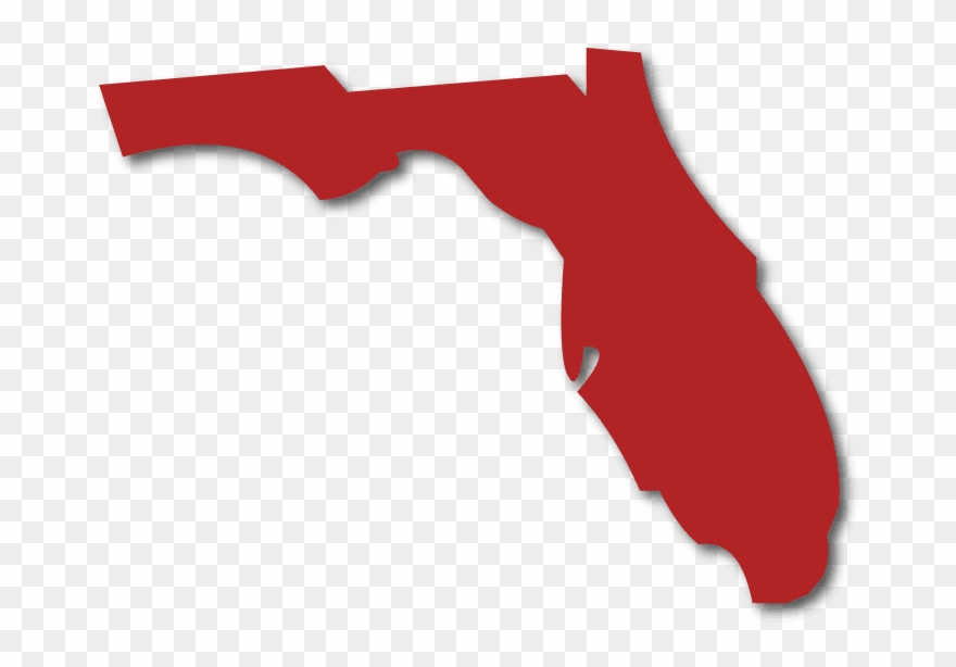 Pineapple Cove - Florida State Shape Clipart