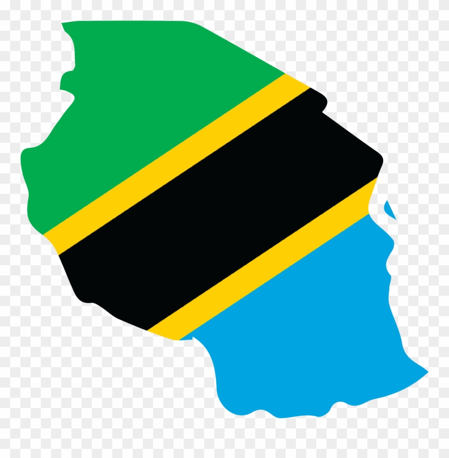 In Order To Implement The Tanzanian Vision 2025, Science - Flag Tanzania Clipart