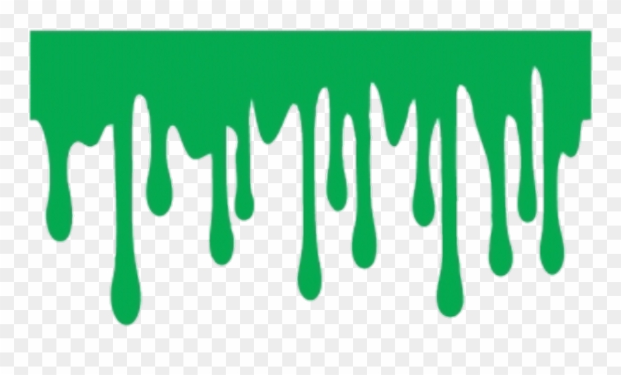 #slime #dripping - Slime Dripping Transparent Clipart