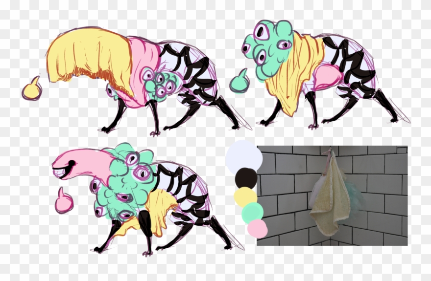 [p] Monster Progress - Illustration Clipart