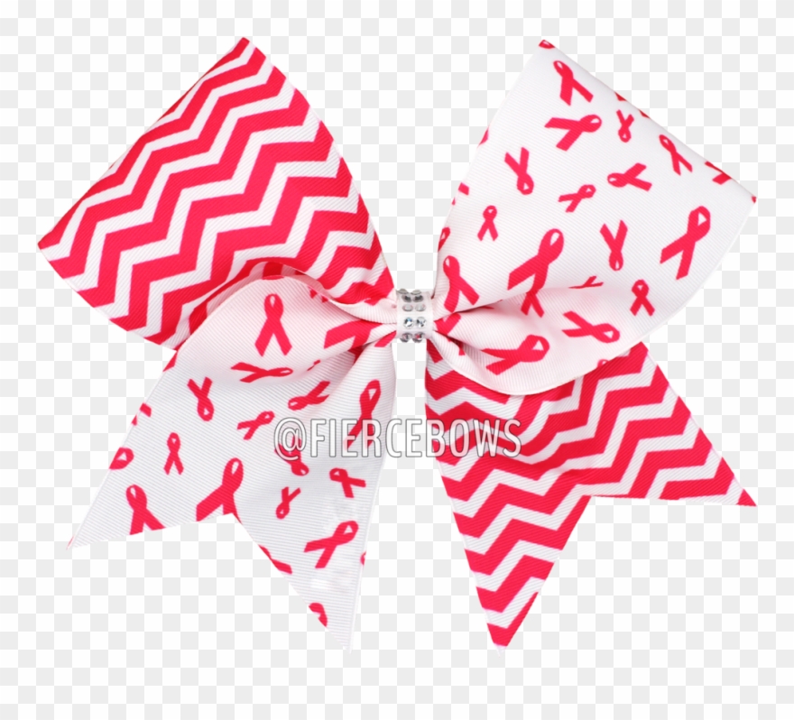 Breast Cancer Awareness Bow - Butterfly Clipart