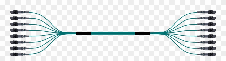 8x12mtp 96 Fiber Breakout Assembly Samm Teknoloji Fiber Clipart