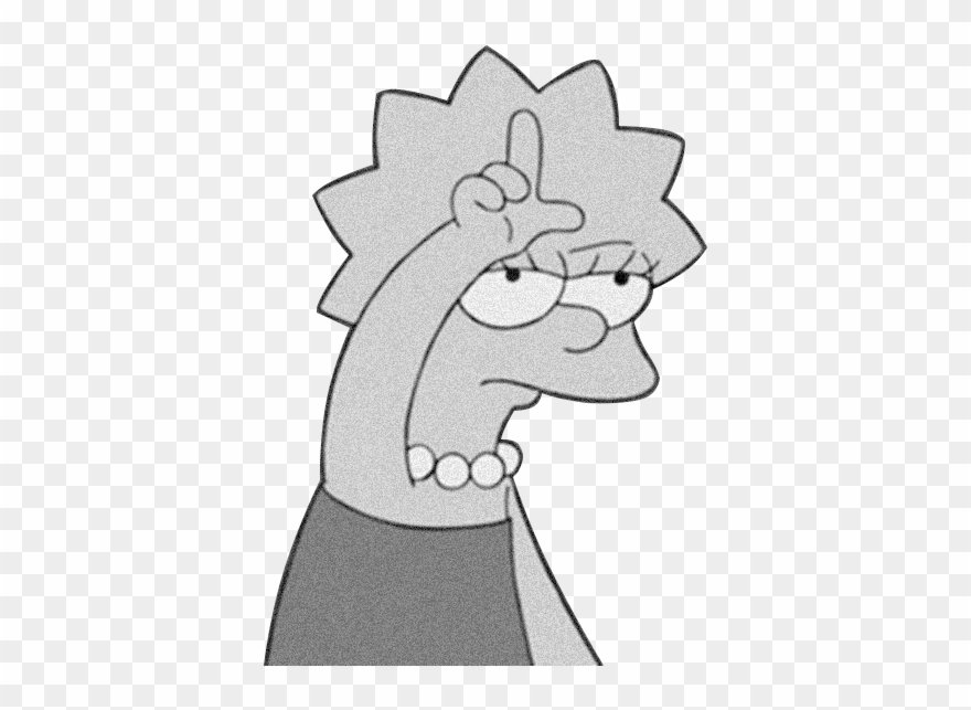 Lisa Simpsons Fuck You Clipart