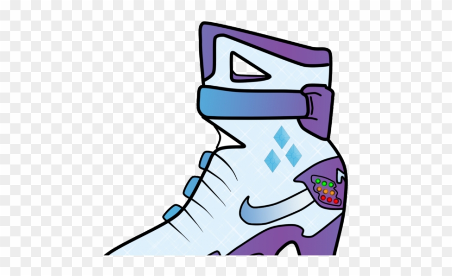 Nike Clipart Boot Shoe - Rainbow Shoes Transparent Background - Png Download