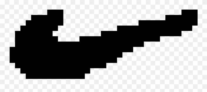 Nike Symbol Png - Pixel Art Black Desert Clipart