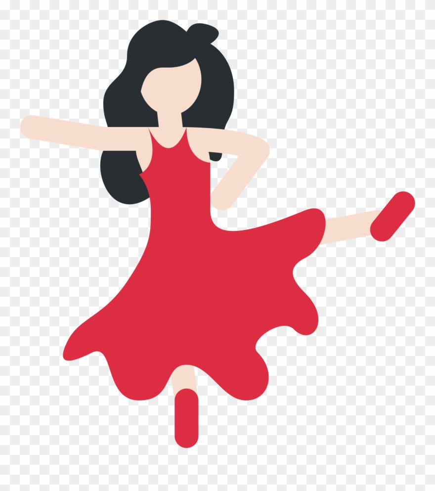 Open - Dance Emoji Png Clipart