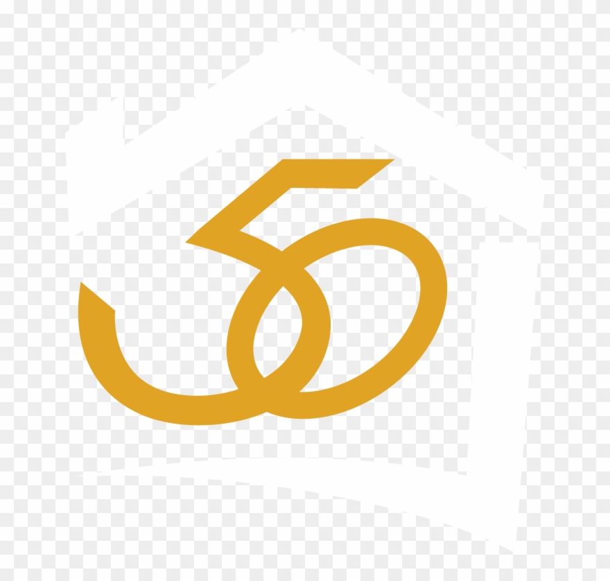 His House Kicks Off Its 50th Year - Graphic Design Clipart