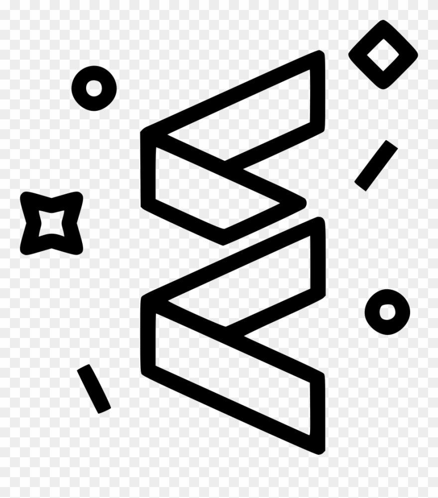 Party Celebration Decoration Shapes Star Comments - Bloopers Icon Clipart