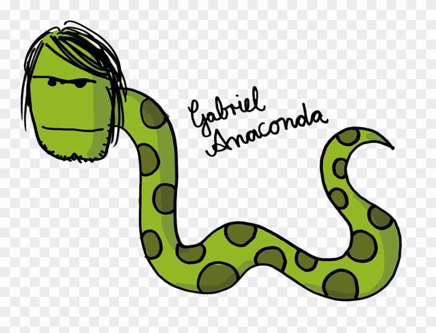 Gabriel-anaconda Gubi - Snake Clipart