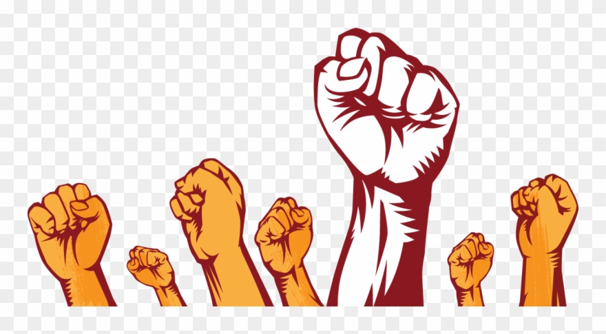 Join The Cryptocurrency Revolution - Revolution Hand Png Clipart