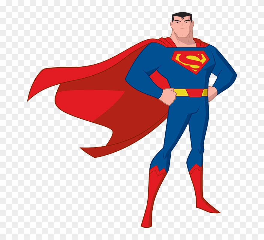 Descargar Imagen Tarjeta De Superman - Justice League Action Clipart