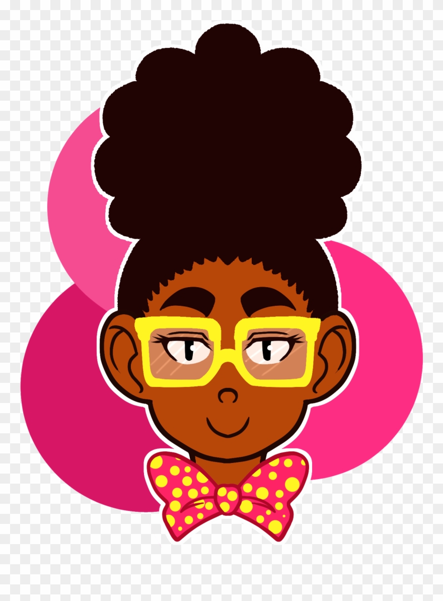 Afro Clipart Transparent Tumblr - Cartoon - Png Download