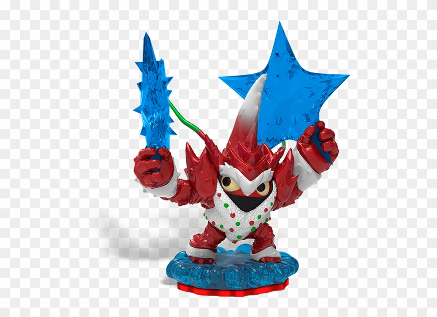 Winterfest Lob-star - Skylanders Winterfest Lob Star Clipart