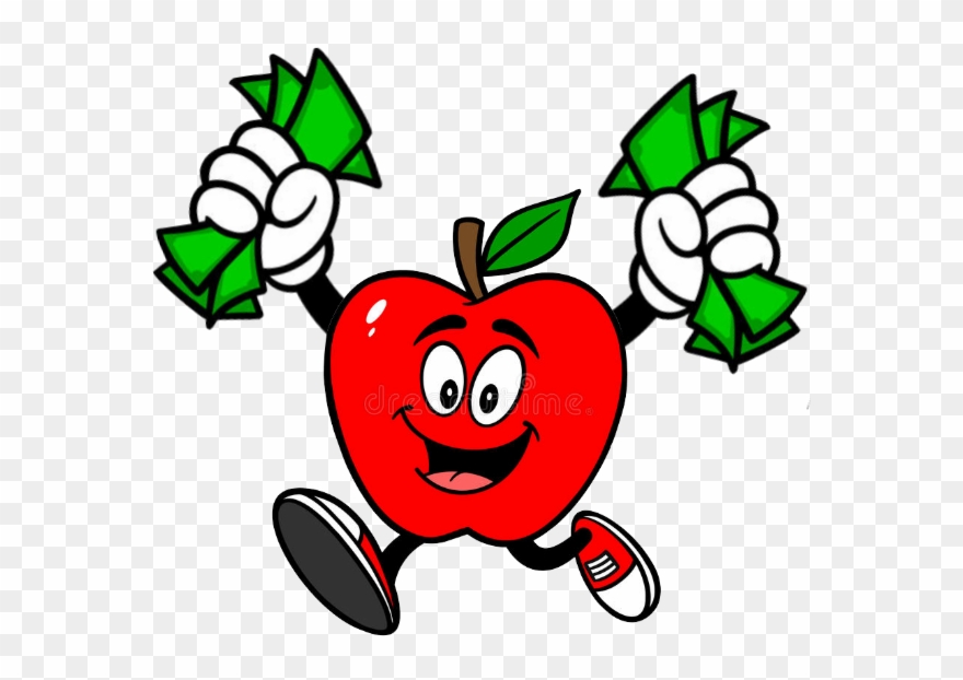 Golf Ball With Money Clipart