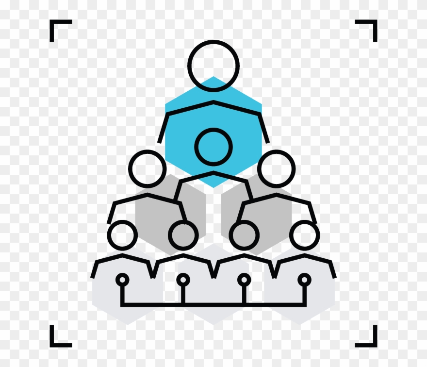 Meet & Greet - Vector De La Jerarqui De La Empresa Clipart
