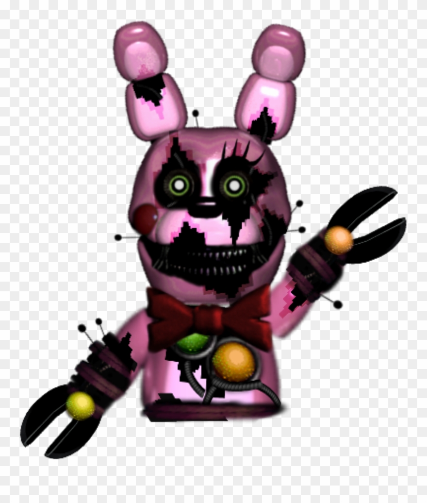 Editscrap Bonnet - Fnaf Scrap Bon Bon Clipart