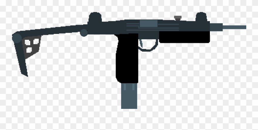 High Detail Uzi By Jm000 - Assault Rifle Clipart