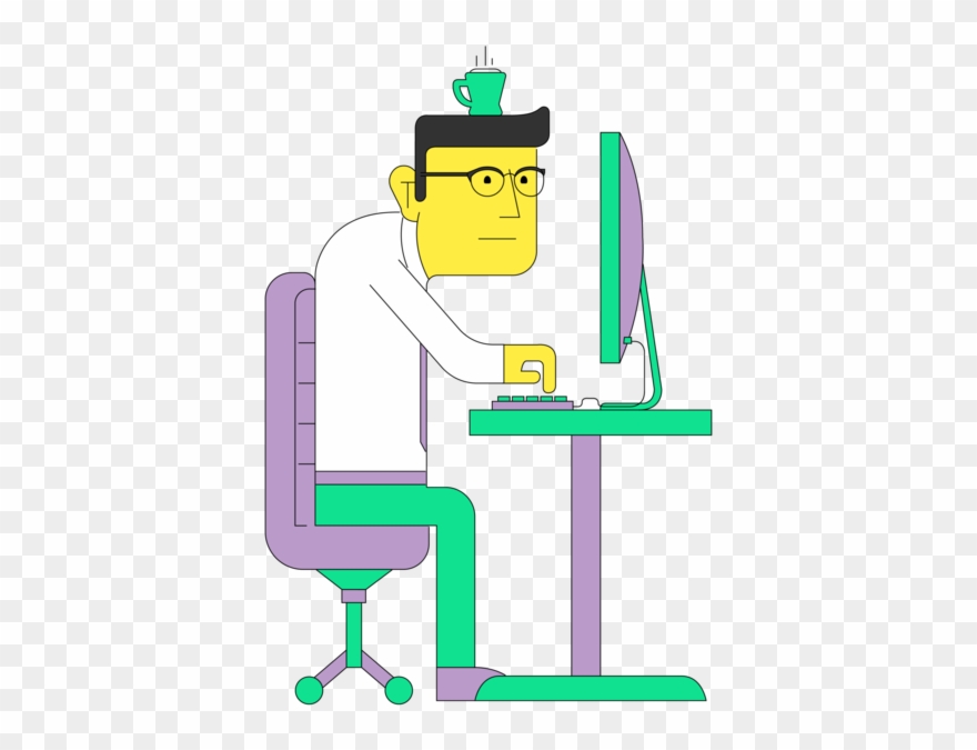 Editing Office Imac Sound Design Vector Illustration - Illustration Clipart