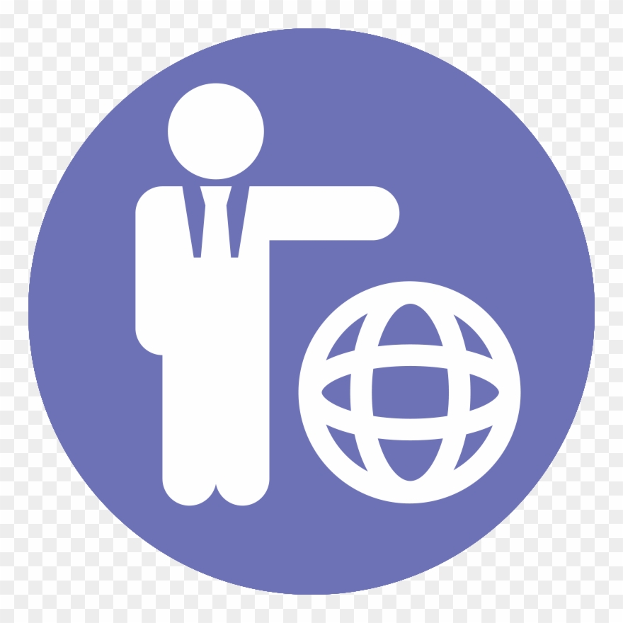 Internet, Voice And Network - Circle Clipart