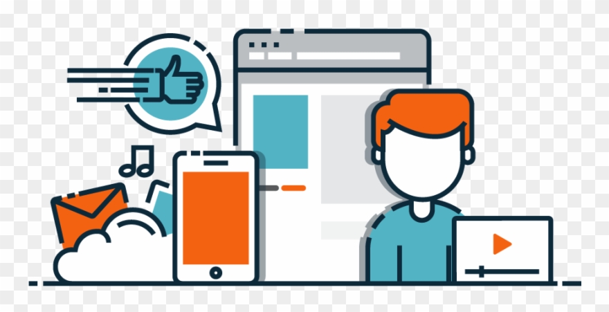 Innovaplus Plan - Social Media Marketing Clipart