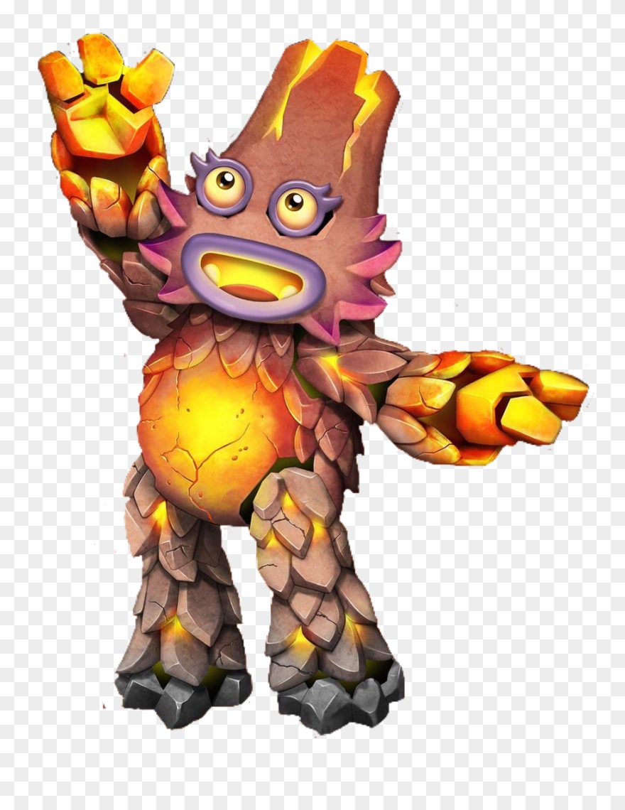 Creatures Lava Monster Free On Dumielauxepices Net - Kanya My Singing Monsters Clipart