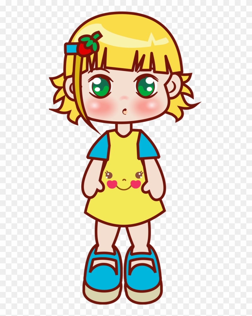 Clipart Imagem Decpupage Menina 2[3] - Menina Clipart - Png Download