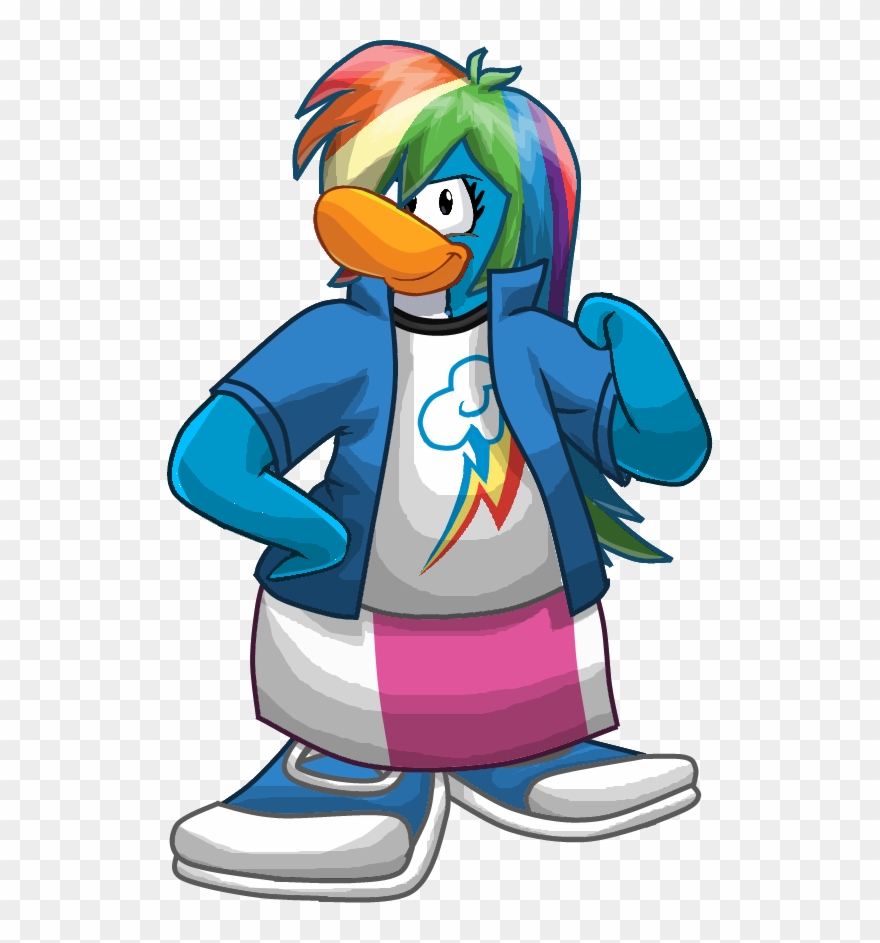 Png - Club Penguin No Background Clipart