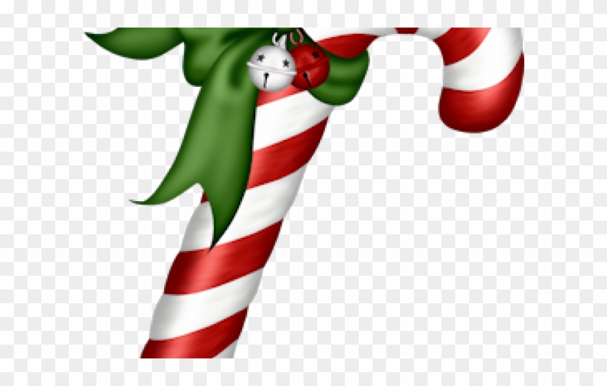 Candy Clipart Christmas Tree - Candy Cane - Png Download