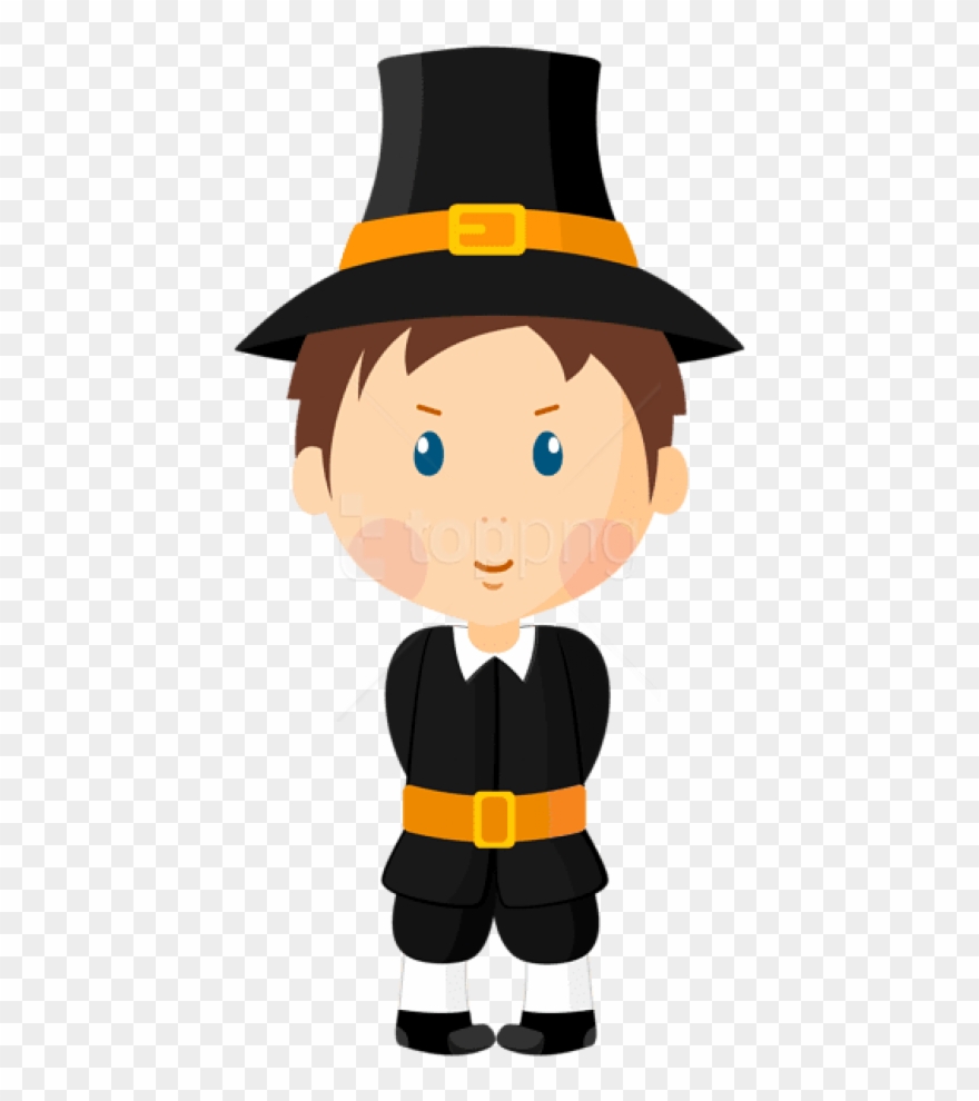 Free Png Pilgrim Boy Png Images Transparent - Pilgrim Clip Art