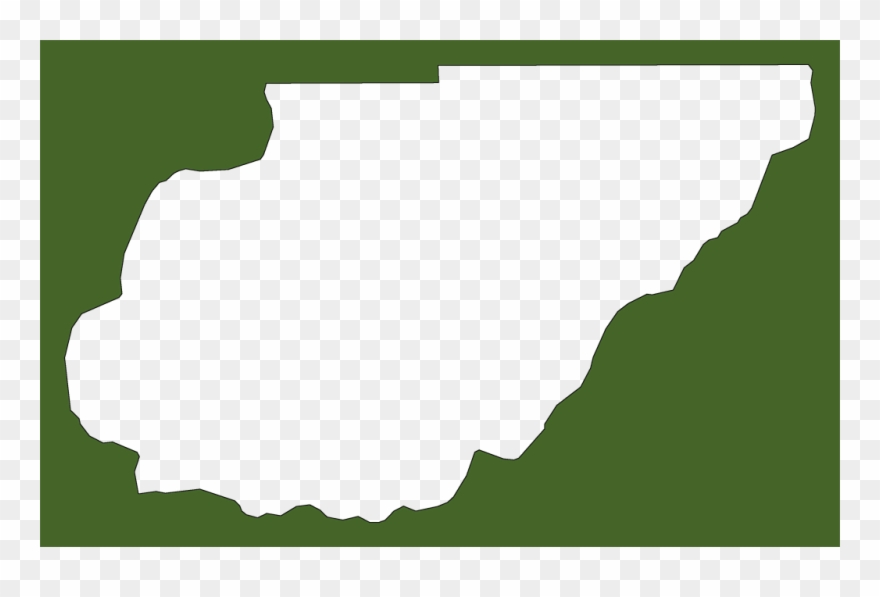 A Plain Frame Map Of Union Clipart