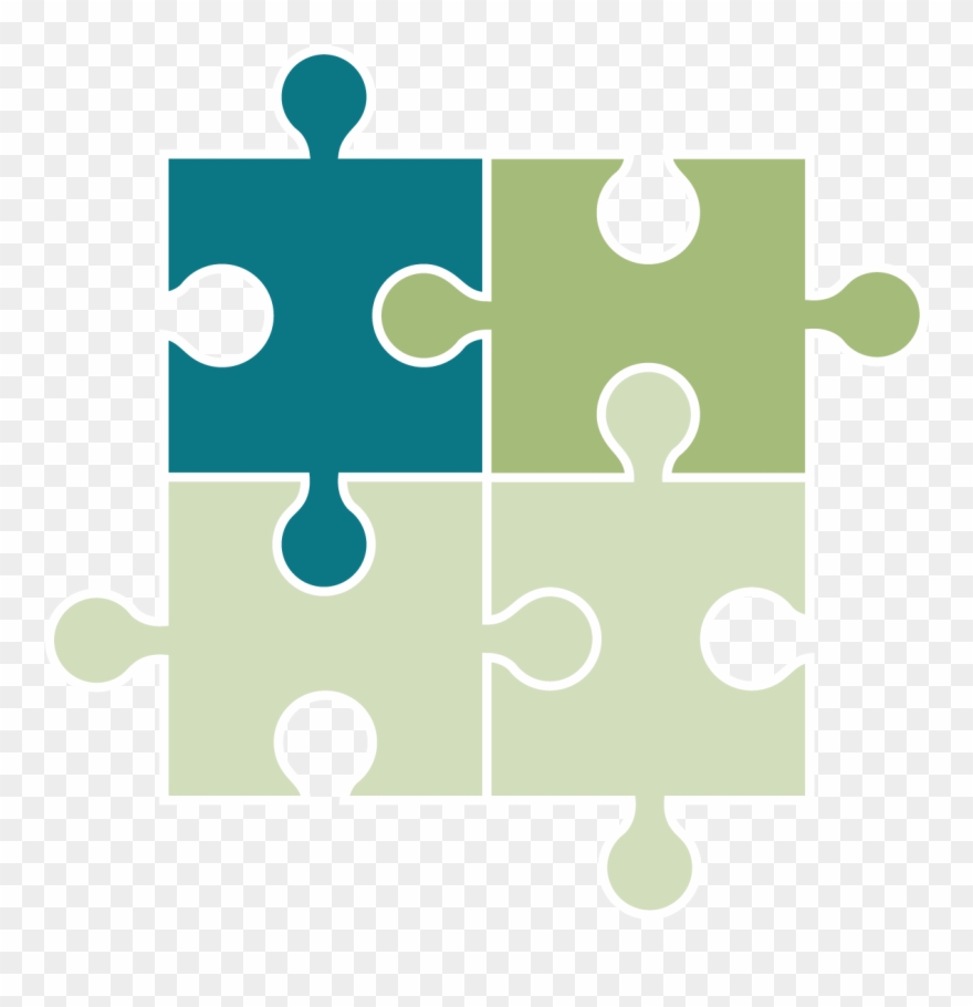 Vector Puzzle Layout - Puzzle Pieces Vector Clipart