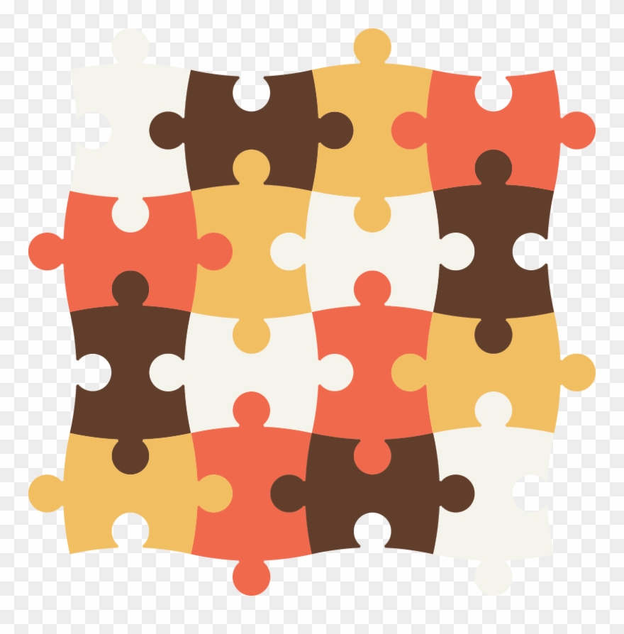 Vector Puzzle Layout - Intersectionality Poster Clipart