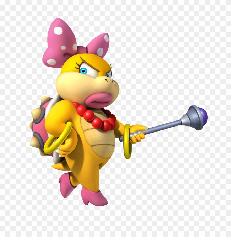 Wendy Nsmbwii - Wendy O Koopa Png Clipart