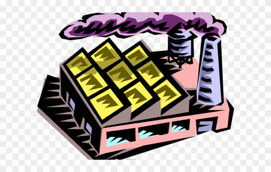 Factory Clipart Factory Visit - Production - Png Download