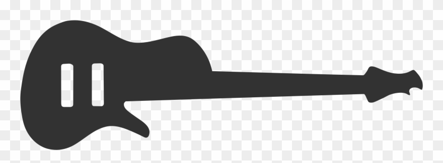 Bass Shapes - Electric Guitar Clipart