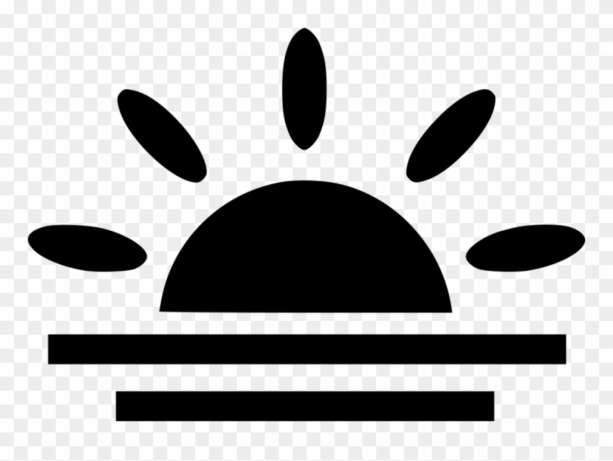 Sea Nature Panorama Sun View Settings Comments Clipart