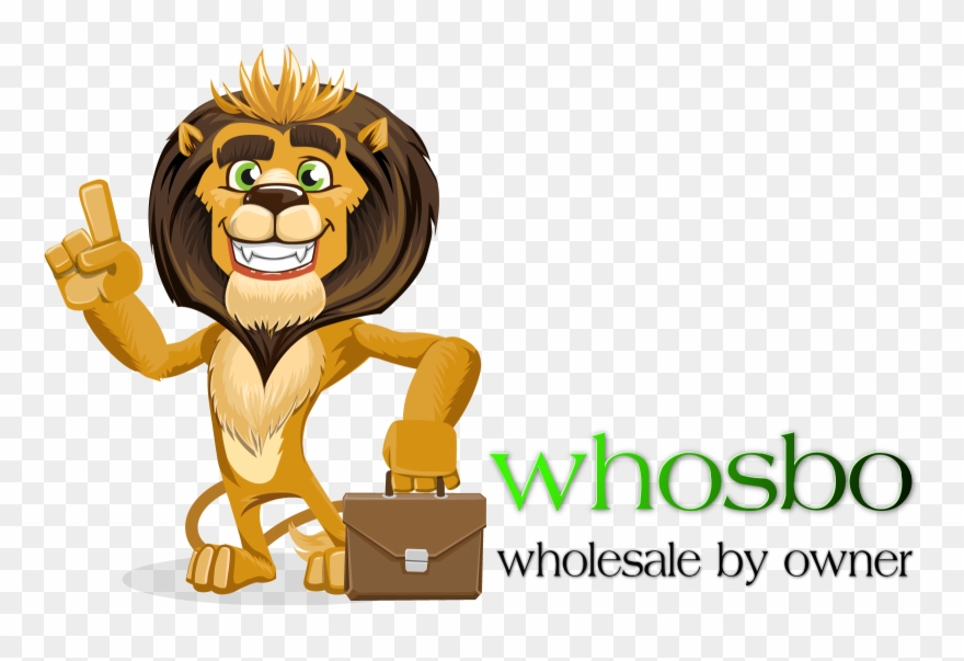 Wholesale By Owner - Confident Lion Cartoon Clipart