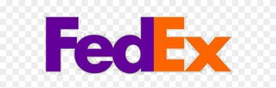 Fedex Clipart Ups Delivery - Fedex Logo Vector Png Transparent Png