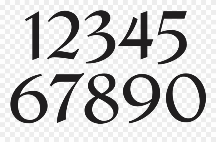 Numbers Png Free - Fête De La Musique Clipart