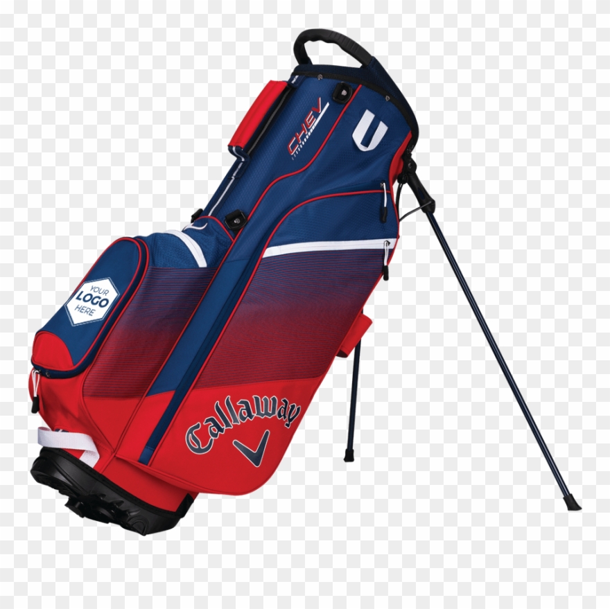 Chev Logo Stand Bag - Callaway Chev Stand Bag Clipart