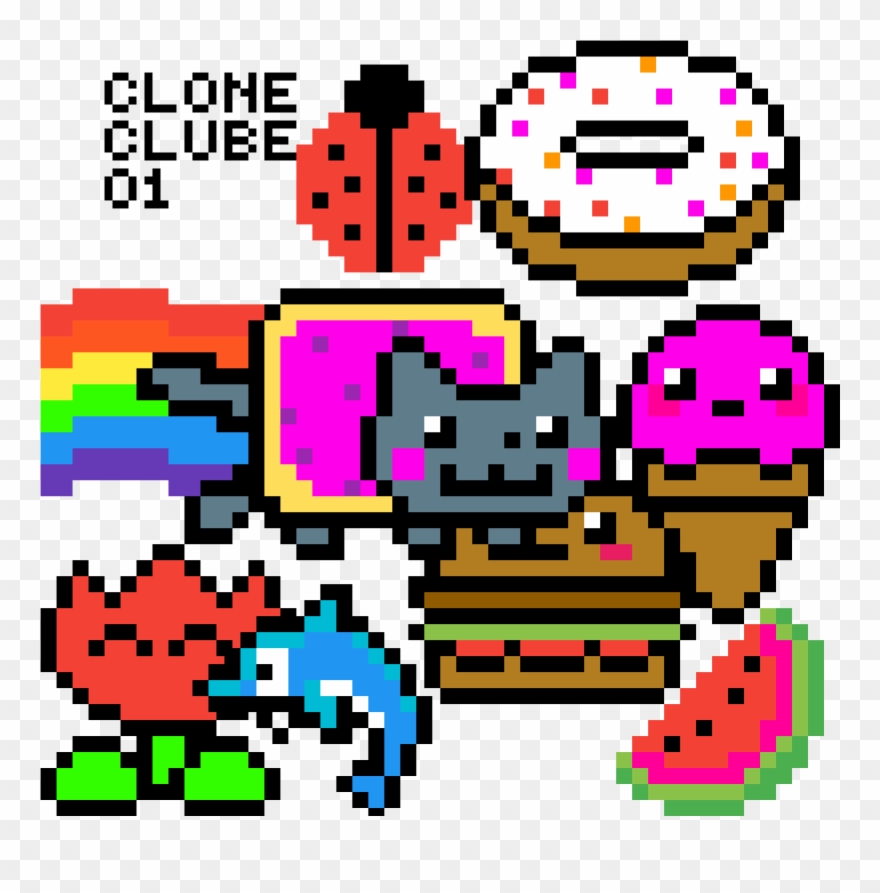 Clone Clube 01 By Clone Club - Nyan Cat Clipart