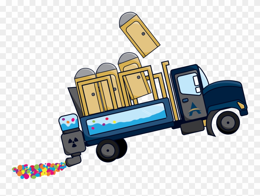 Porta Potty Truck For Game App Development - Tow Truck Clipart