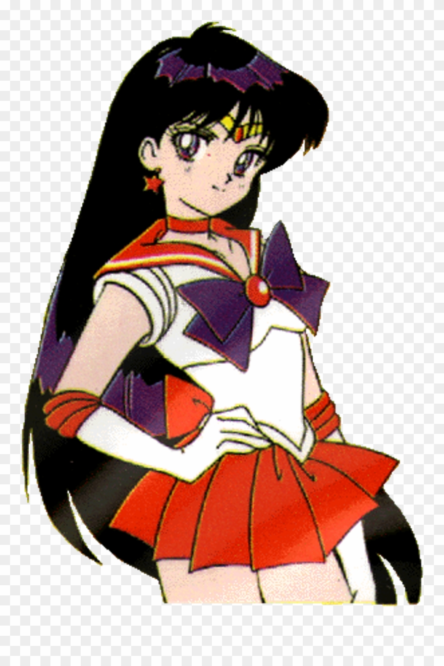 #sailor #moon #sailormoon #mars #sailormars #anime - Mars Aesthetic Sailor Moon Clipart
