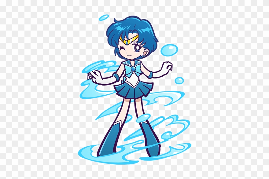 View Fullsize Sailor Mercury Image - Sailor Mercury Clipart