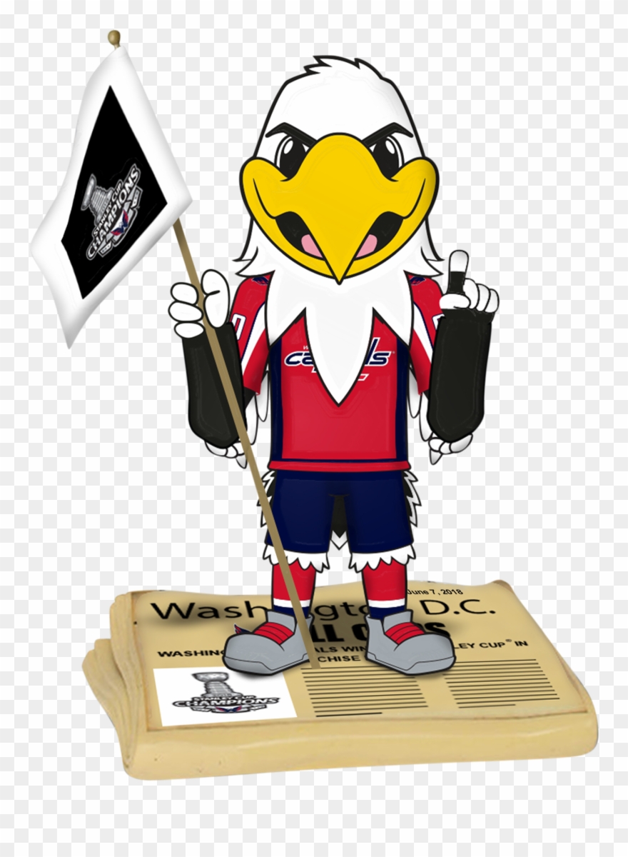Washington Champs June 7 - Washington Capitals Mascot Clipart