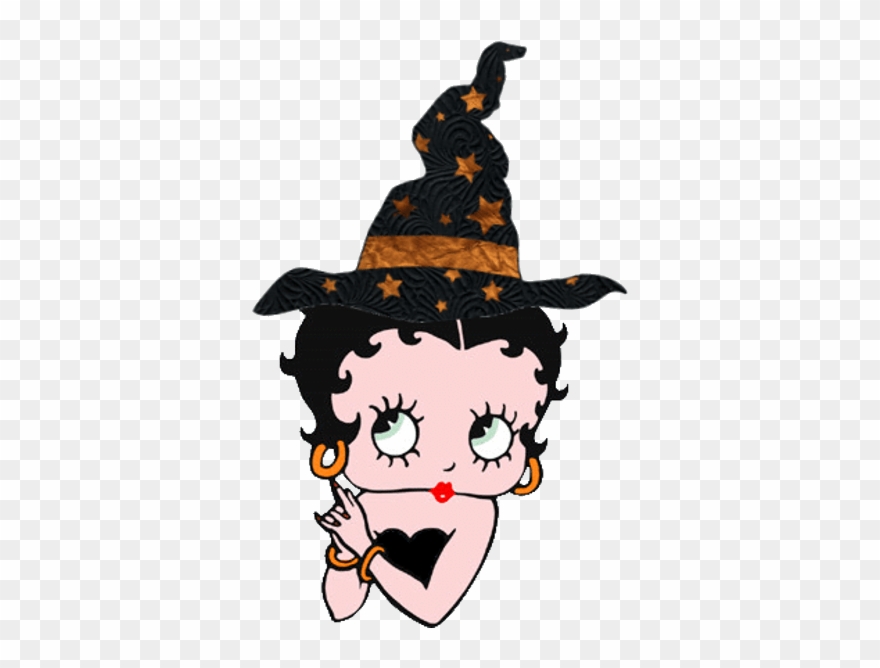 Betty Boop Halloween Betty Boop Pictures - Betty Boop Witch Clipart