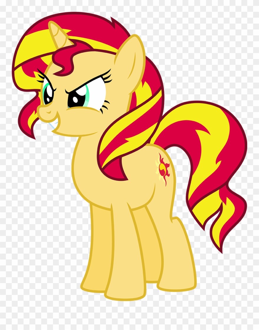 Files And Folders Of G Picbrowse - Evil Sunset Shimmer Pony Clipart